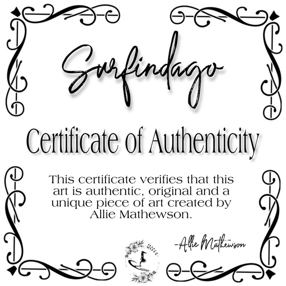 Pyrography Magnet - Picture 3 of 3